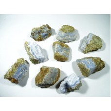 Chalcedon niebieska korona Surowy 30 - 35 mm. 1 szt. 23pr